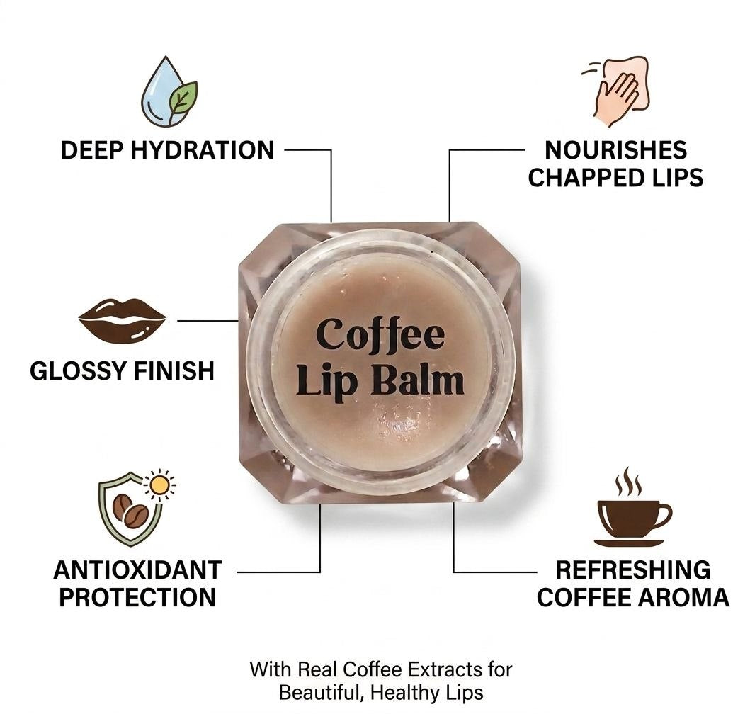 Coffee&Apple Coffee Lip Scrub Balm - 85% Reduction in Dark Lips & Pigmentation | 10 GM | Pack Of-2