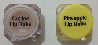 Coffee&pineapple Lip Balm or Moisturization (10gm) (pack of 2)