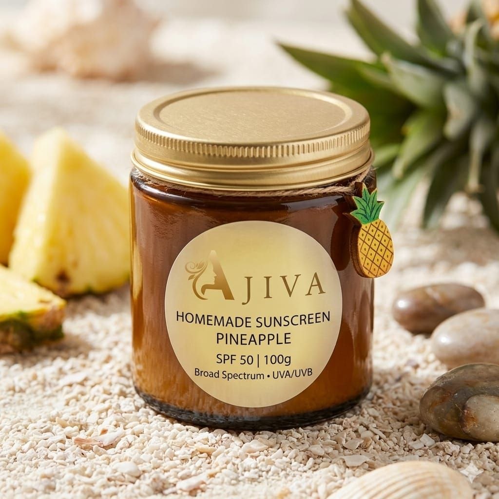 Pineapple Depigmentation Duo for Bright & Even Skin | 2% Alpha Arbutin Serum & Sunscreen with SPF 50 PA++++ | 100g