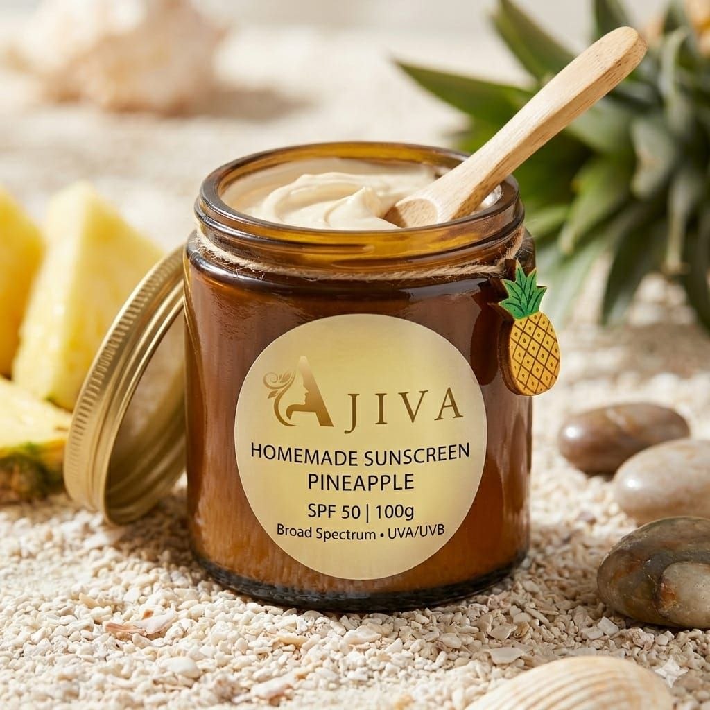 Pineapple Depigmentation Duo for Bright & Even Skin | 2% Alpha Arbutin Serum & Sunscreen with SPF 50 PA++++ | 100g